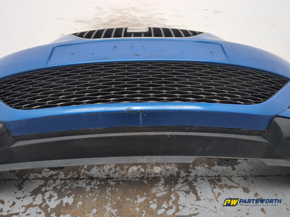 Seat Ibiza Sportrider Front Bumper Blue Lz5f 2008-2011 - photo 9