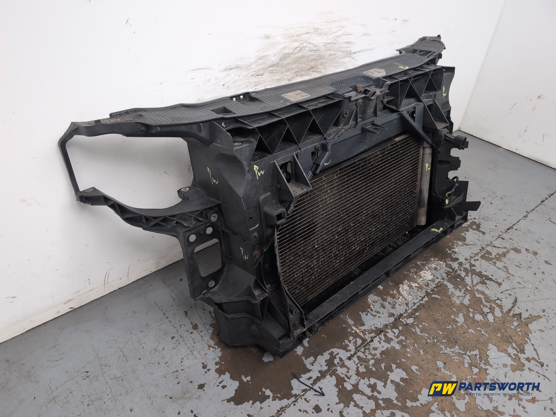Seat Ibiza Sportrider Manual 1.4l Petrol Radiator Slam Panel Pack Kit 2008-2012 - photo 3