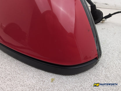 Audi A1 Contrast Edition Tdi Door Mirror Rh Driver Side Red Lz3m 2010-2012 - photo 3