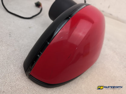 Audi A1 Contrast Edition Tdi Door Mirror Lh Passenger Side Red Lz3m 2010-2012 - photo 9