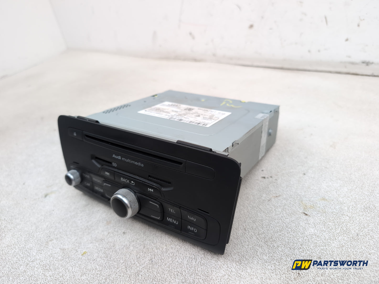 Audi A1 Contrast Edition Tdi Stereo Radio Cd Player Head Unit 8x0035183d - photo 3