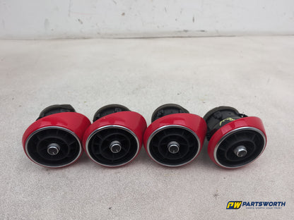 Audi A1 Contrast Edition Tdi Dashboard Air Vent Set Of 4 8x2820902 2010-2012 - photo 3