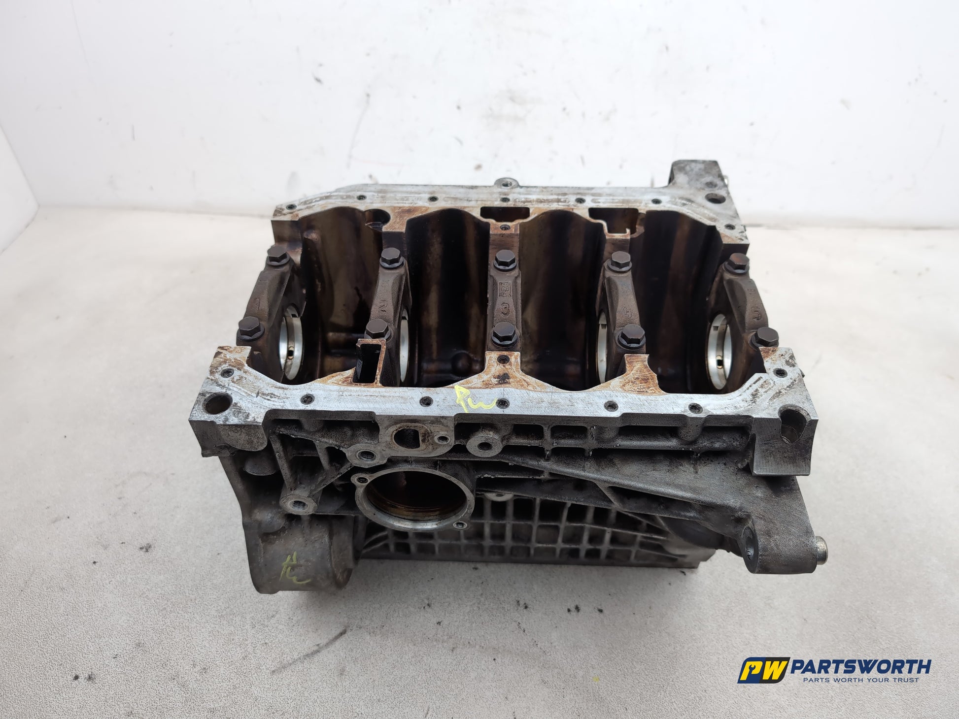 Seat Vw Skoda Audi Bare Engine Block 1.4l Petrol Cggb 030103019ac 2008-2012 - photo 3