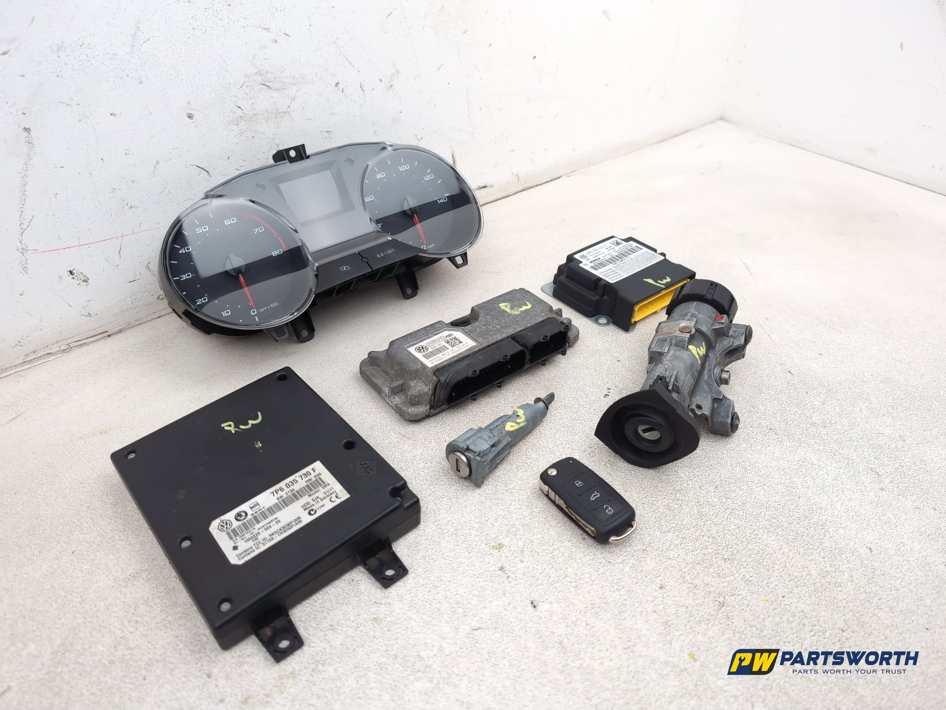 Seat Ibiza Sportrider Manual 1.4l Petrol Cggb Engine Ecu Kit 03c906024cd - photo 3