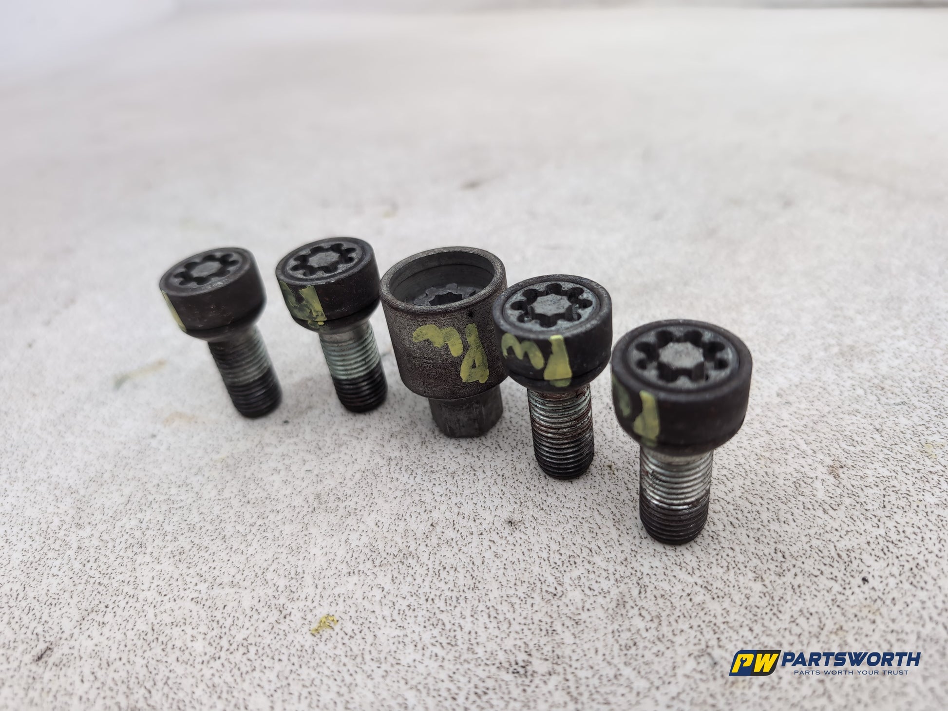 Audi A1 Contrast Edition Tdi Audi A1 Locking Wheel Nut Set - photo 3