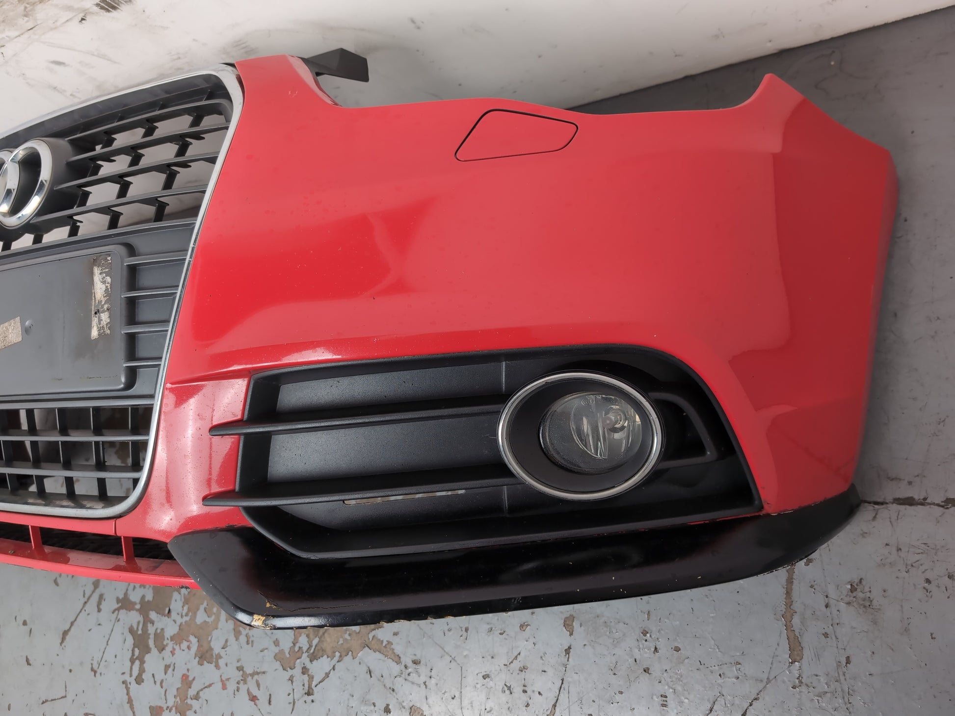 Audi A1 Contrast Edition Tdi Hatchback Front Bumper Red Lz3m 2010-2012 - photo 9
