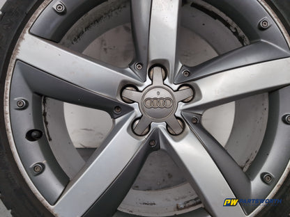 Audi A1 Contrast Edition Tdi Wheel With Tyre 215/40 R17 Silver Black 8x0601025e - photo 3