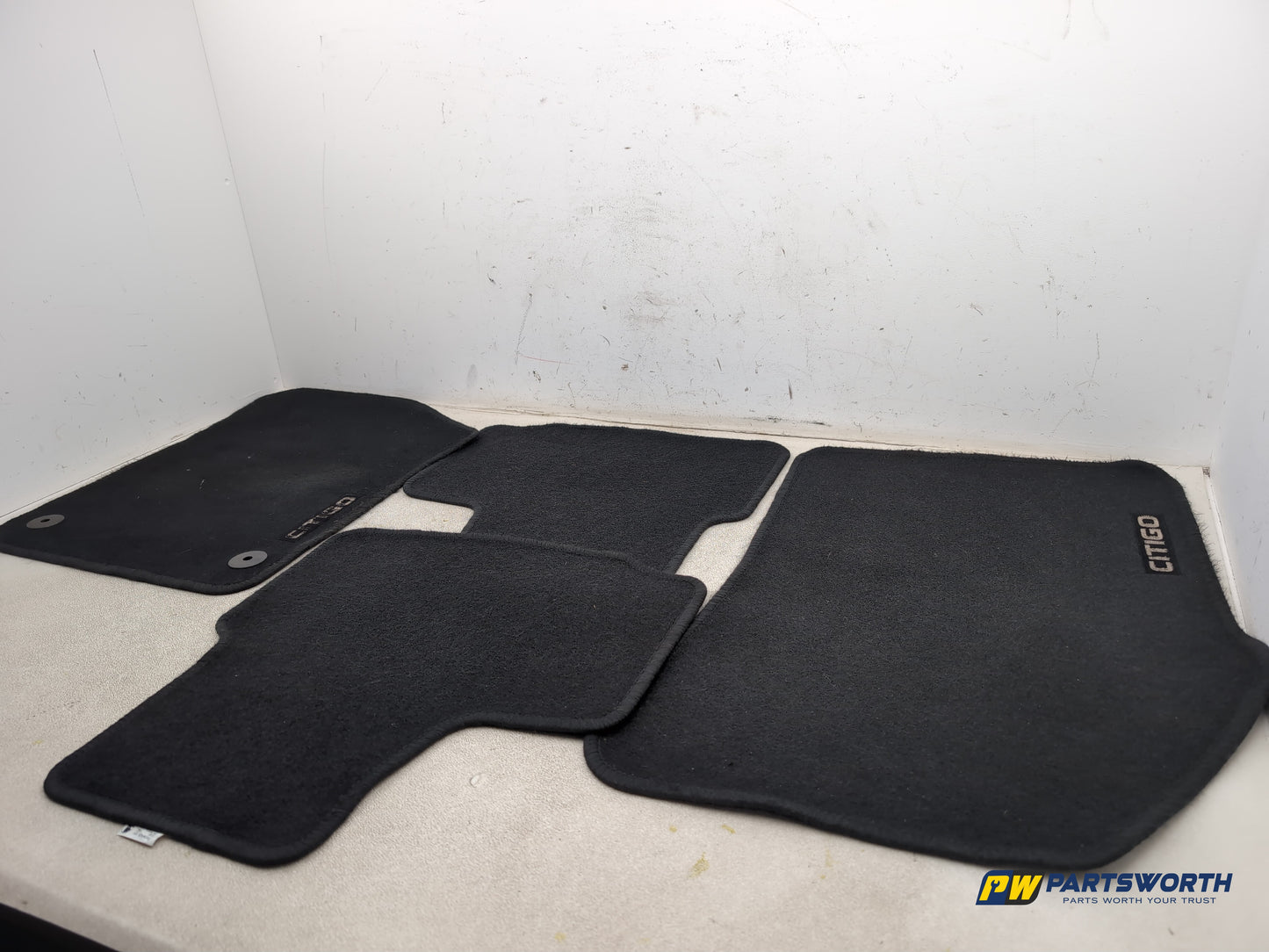 Skoda Citigo Se 12v Mat Carpet Set Front And Rear Black - photo 3
