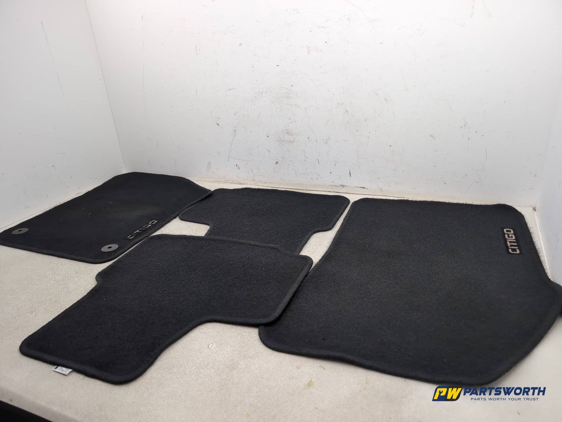 Skoda Citigo Se 12v Mat Carpet Set Front And Rear Black - photo 3