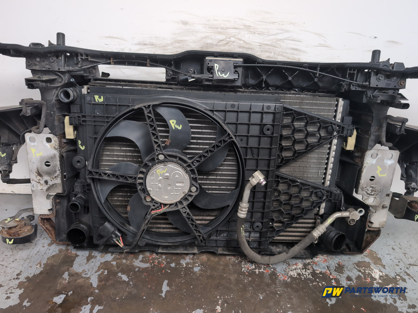Audi A1 Contrast Edition Radiator Slam Panel Crash Bar Kit 1.6l Diesel 2010-2012 - photo 9