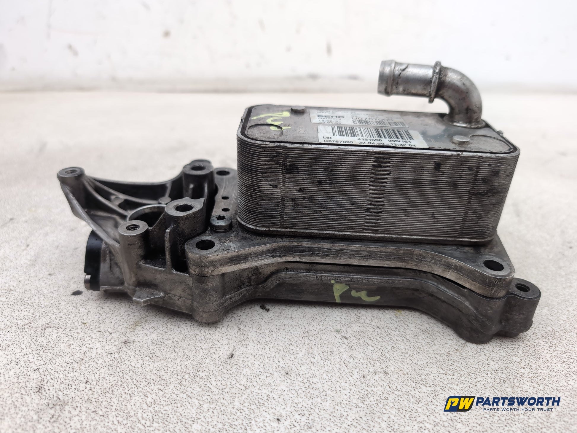 Mercedes-Benz E220 E-Class W212 Engine Oil Cooler A6511800865 2009-2016 - photo 3