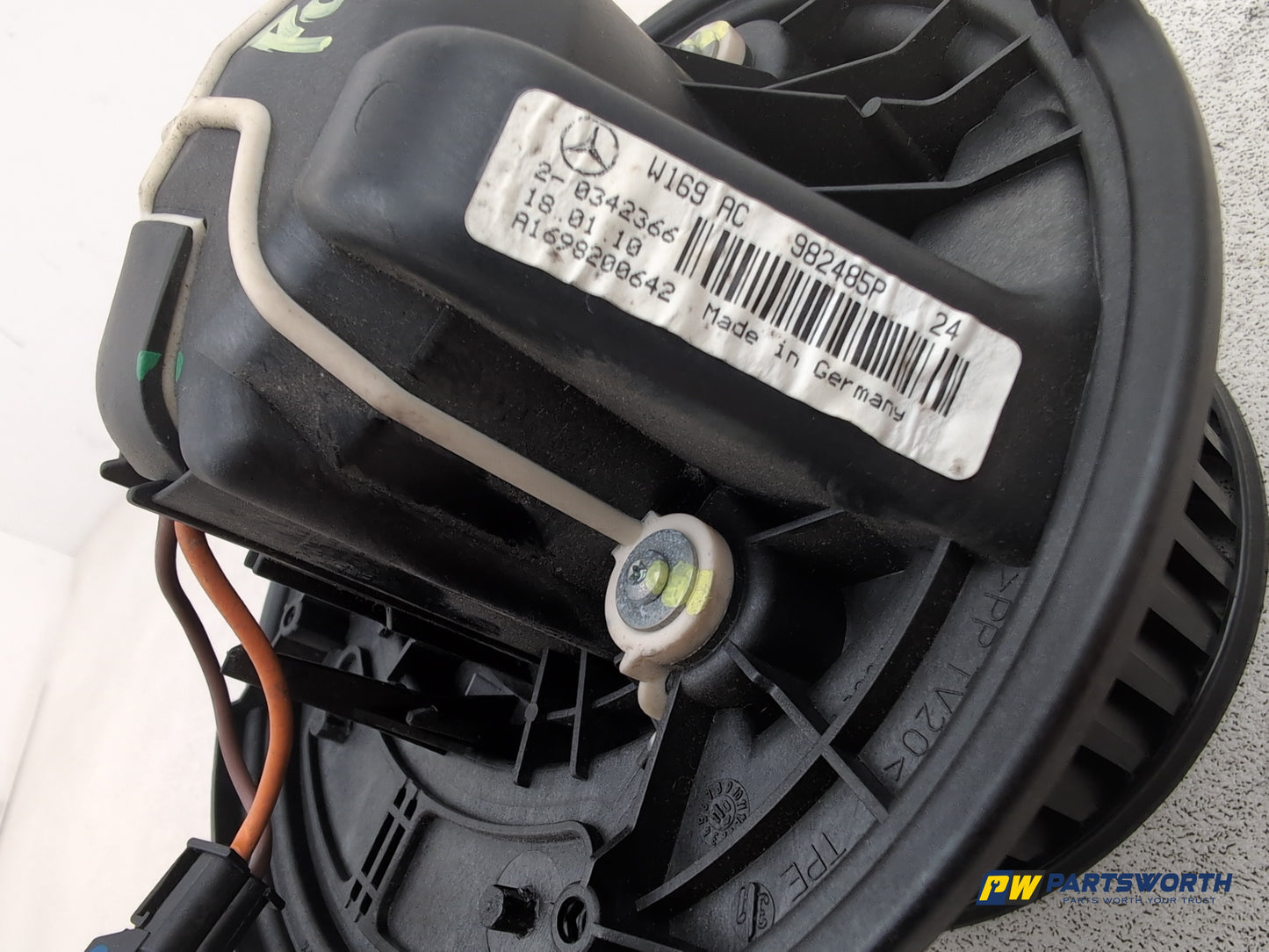Mercedes-Benz B200 B-Class W245 Heater Blower Motor A1698200642 2005-2011 - photo 9