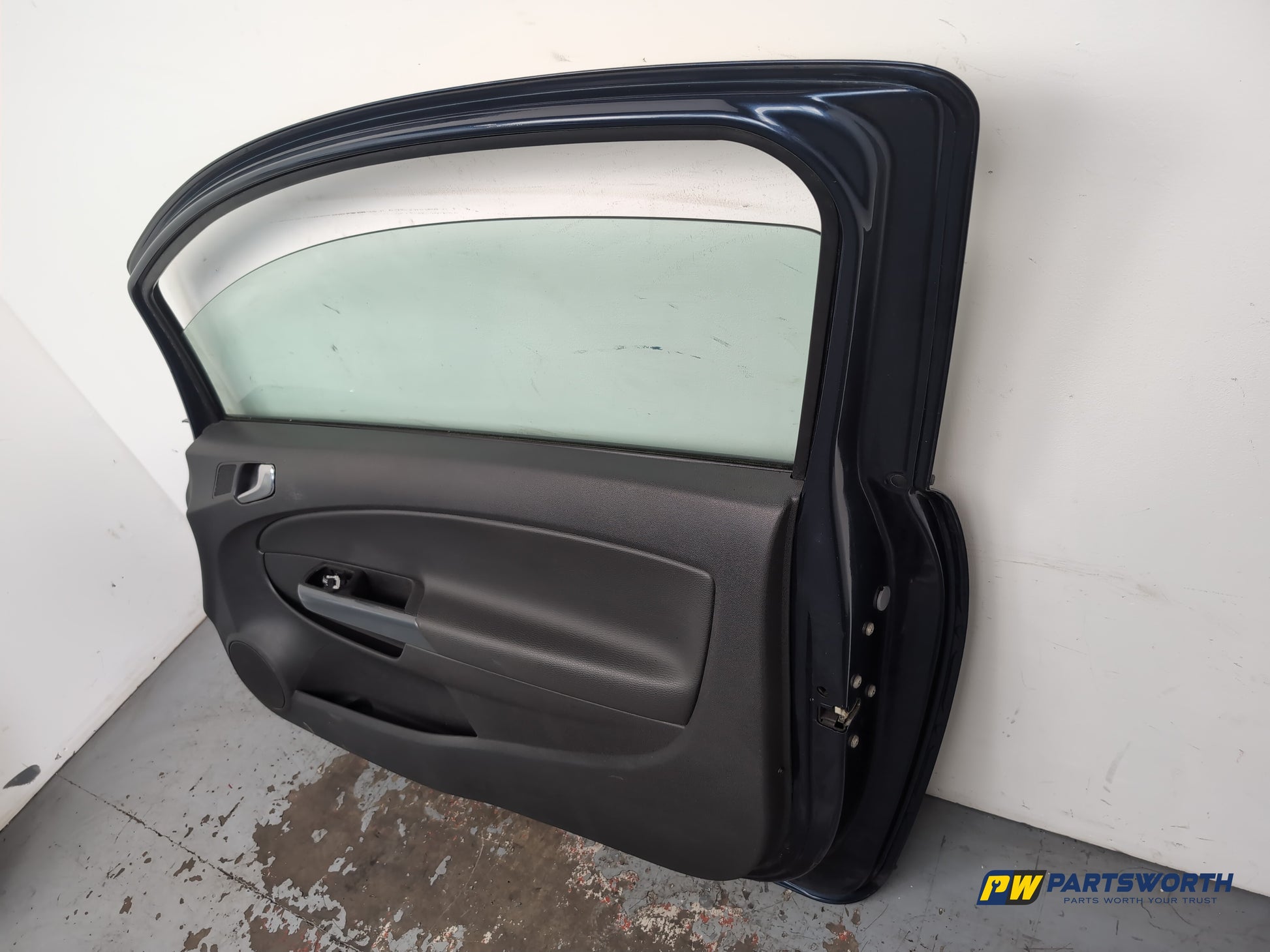 Vauxhall Corsa Se Door Front Rh Driver Side Blue Z22a 2006-2014 - photo 9