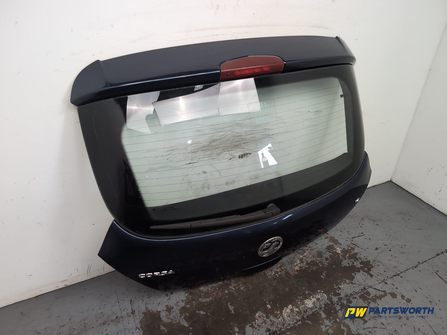 Vauxhall Corsa Se Hatchbackboot Lid Blue Z22a 2006-2014 - photo 3