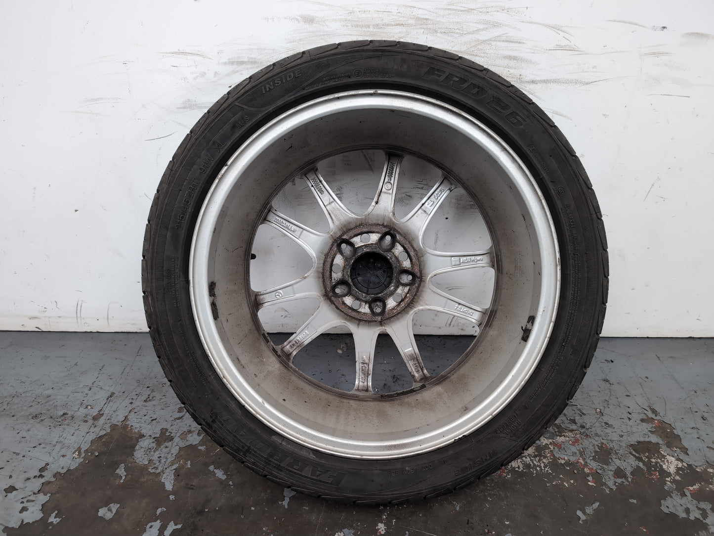 Mercedes-Benz B200 B-Class W245 Wheel With Tyre 215/45 R17 A1694012602 - photo 9