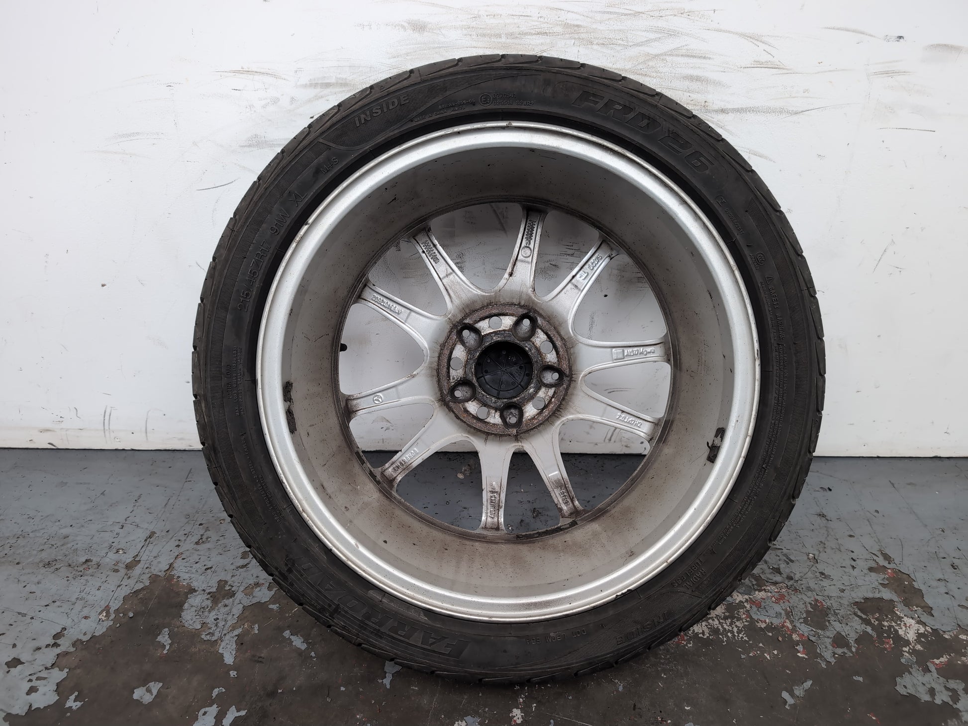 Mercedes-Benz B200 B-Class W245 Wheel With Tyre 215/45 R17 A1694012602 - photo 9