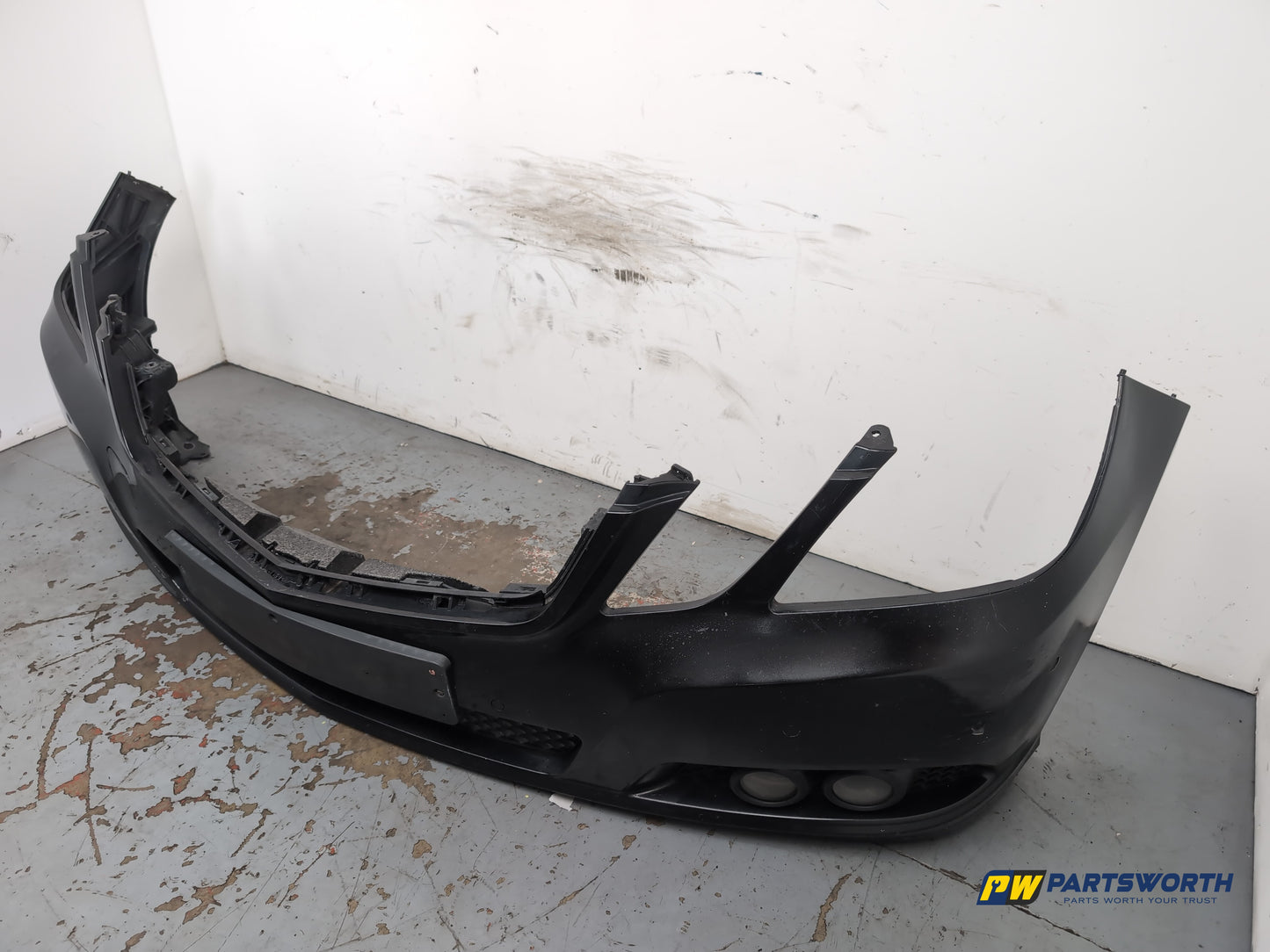 Mercedes-Benz E220 E-Class W212 Saloon Front Bumper Obsidian Black Metallic C197 - photo 3