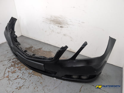 Mercedes-Benz E220 E-Class W212 Saloon Front Bumper Obsidian Black Metallic C197 - photo 3
