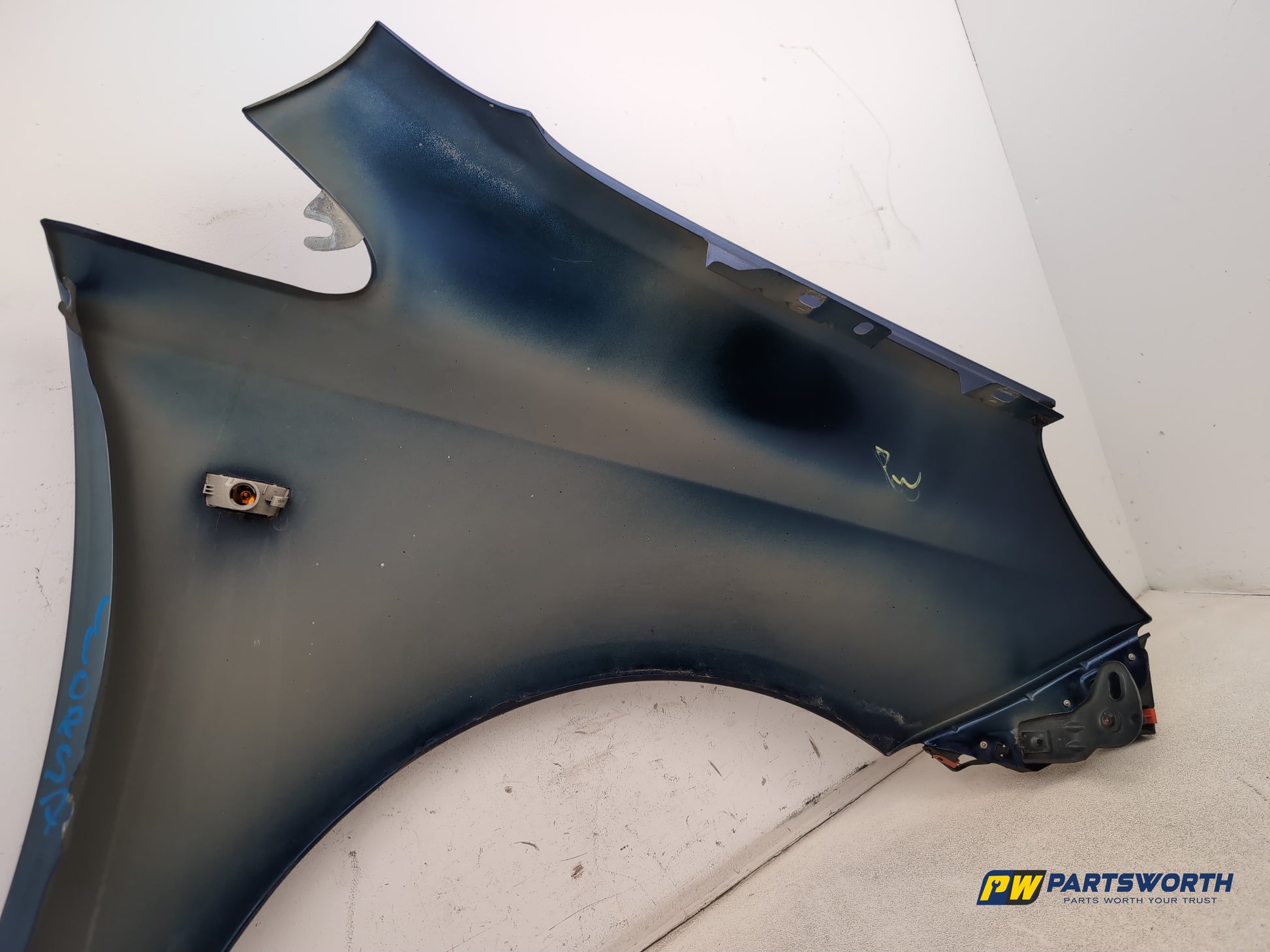 Vauxhall Corsa Se Hatchback Wing Front Lh Passenger Side Blue Z22a 2006-2011 - photo 9