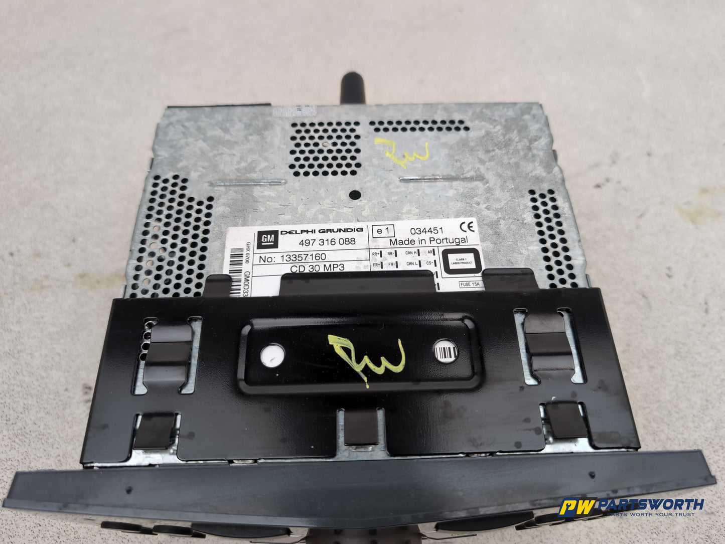 Vauxhall Corsa Se Multimedia Radio Cd Player Head Unit 497316088 2006-2014 - photo 3