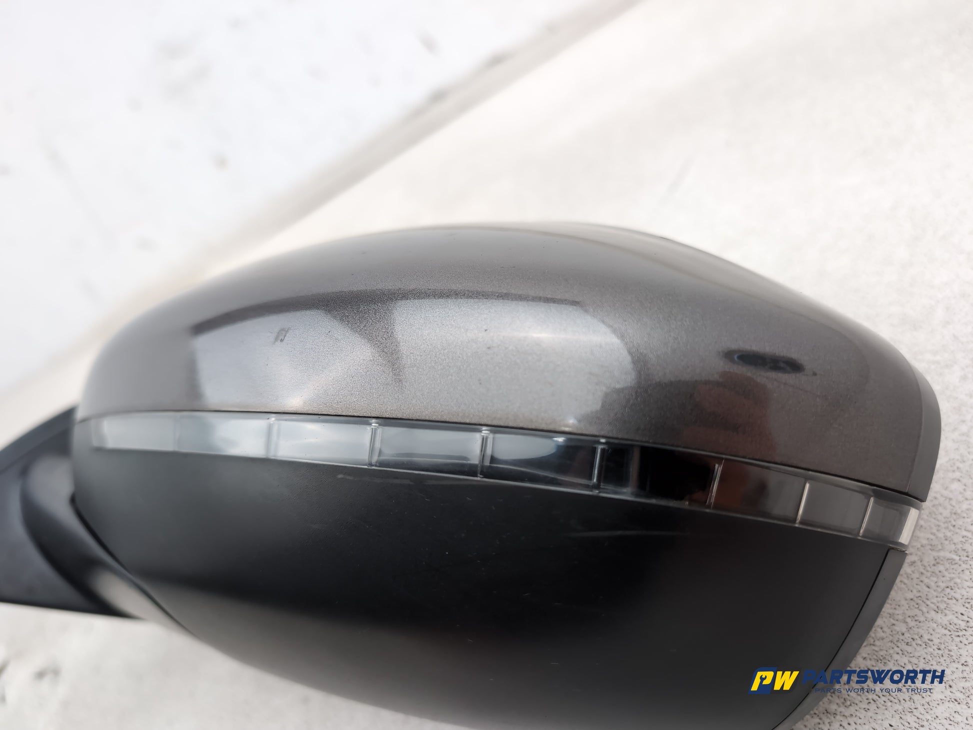 Peugeot 308 Allure Blue Power Folding Door Mirror Passenger Telluric Brown Kksd - photo 3