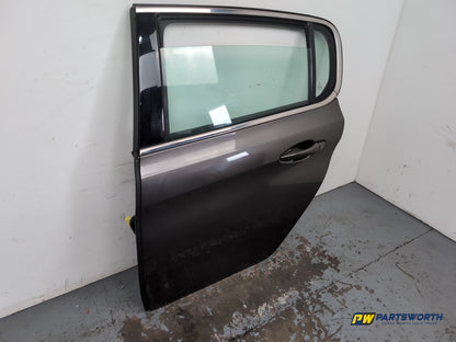 Peugeot 308 Allure Blue Hdi Hatchback Door Rear Lh Passenger Telluric Brown Kksd - photo 3