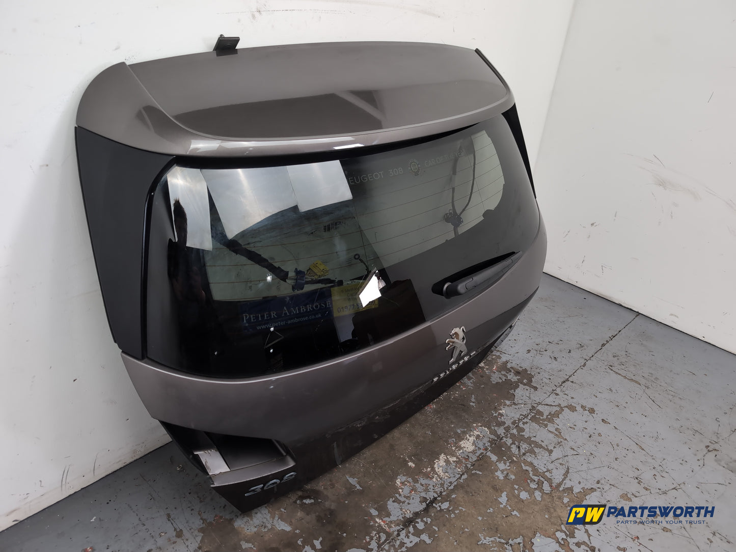 Peugeot 308 Allure Blue Hdi Hatchback Boot Lid Tailgate Telluric Brown Kksd - photo 3