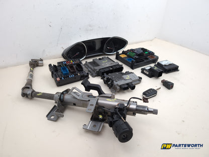 Peugeot 308 Allure Blue 1.6l Diesel Manual Engine Ecu Kit 9806460480 2013-2021 - photo 3