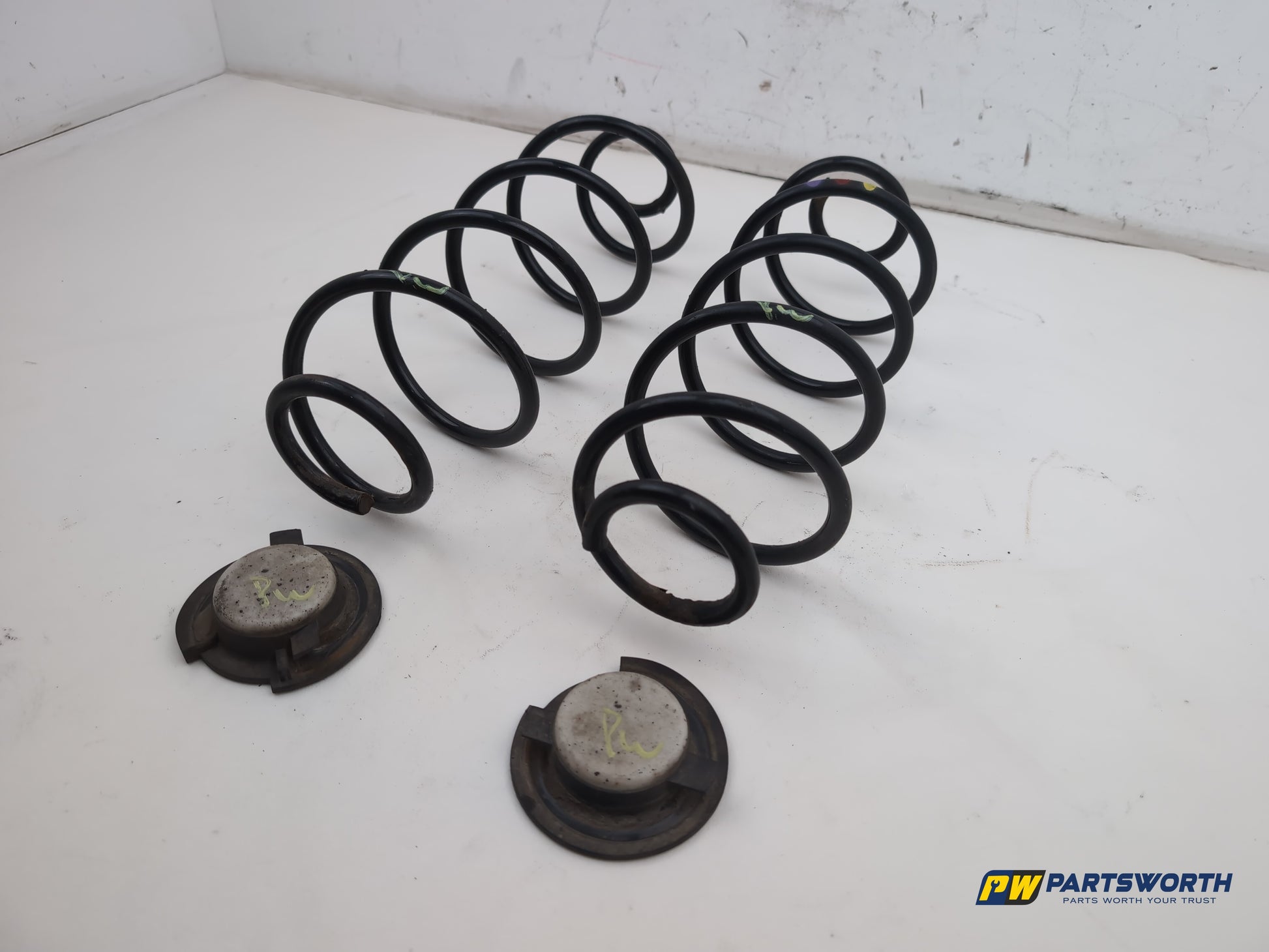 Peugeot 308 Allure Blue Hdi 1.6l Diesel Rear Spring Coil Pair 2013-2021 - photo 3