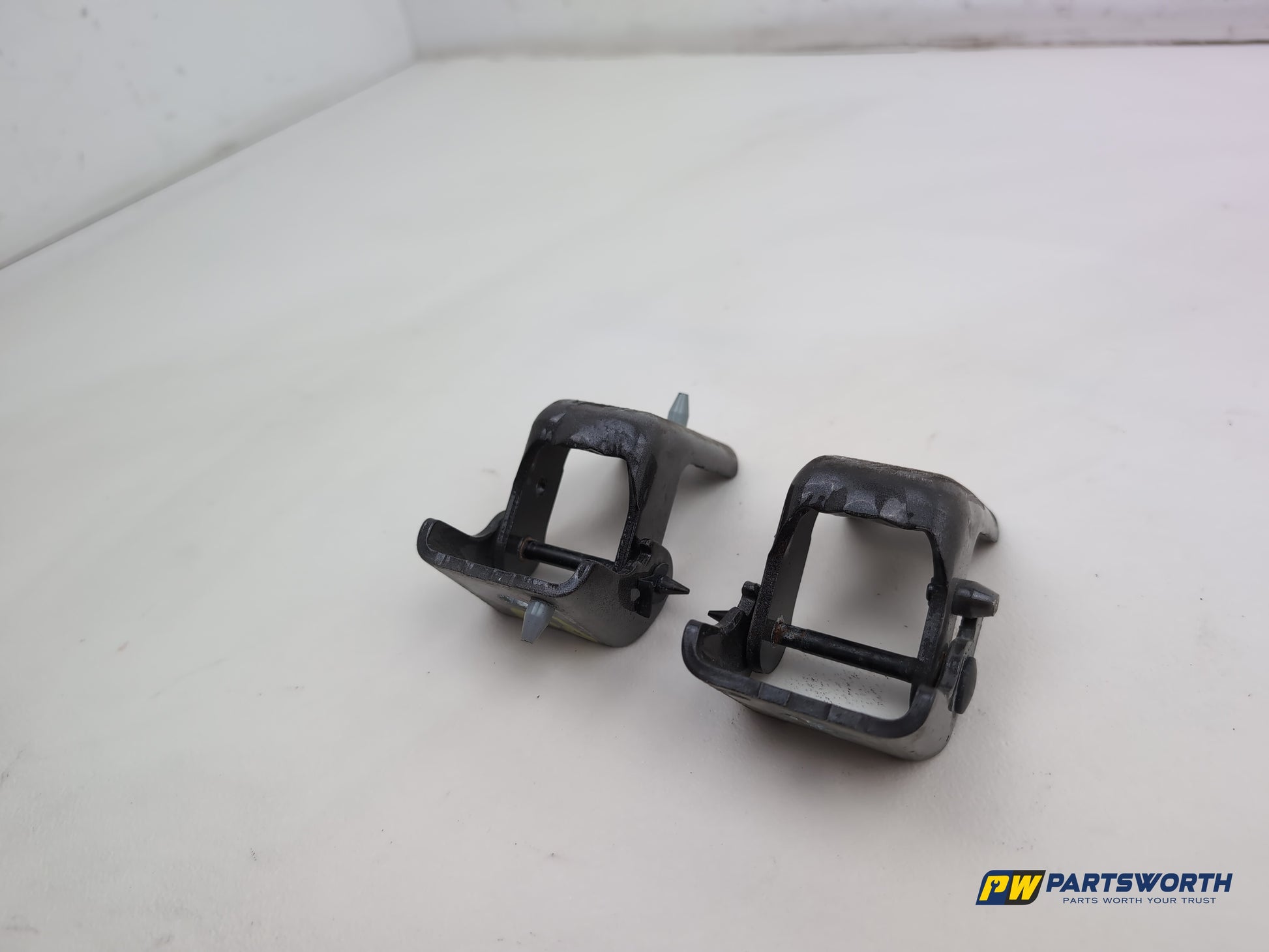 Peugeot 308 Allure Blue Hdi Passenger Side Lh Front Door Hinge Pair 2013-2021 - photo 3