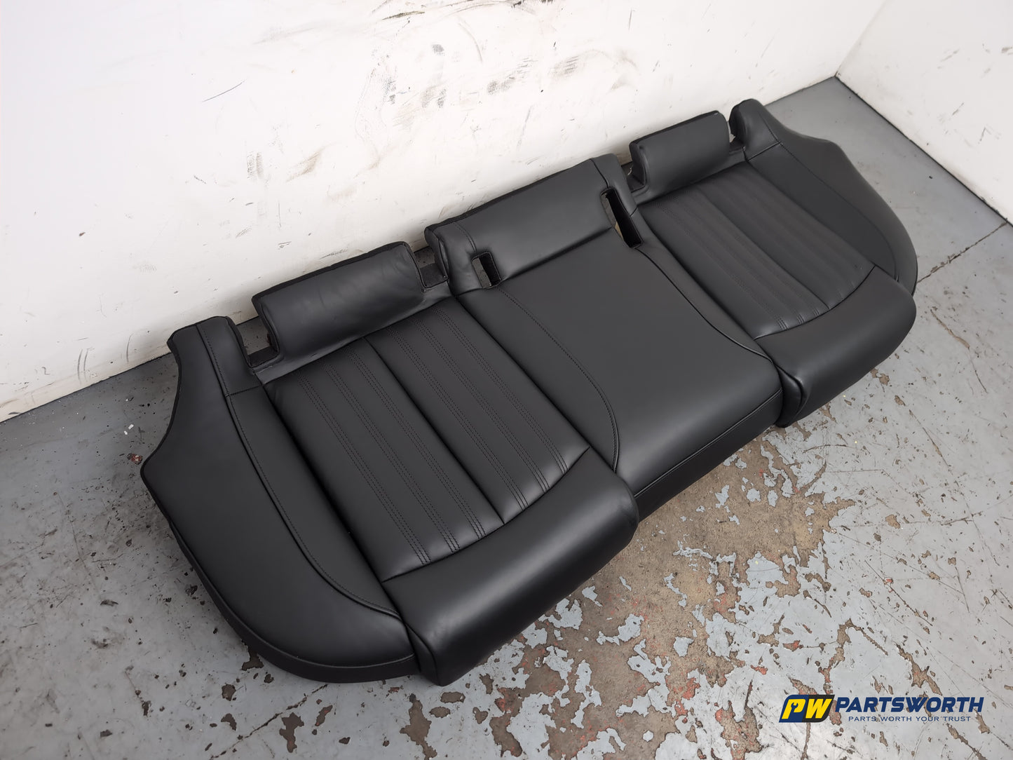 Audi A6 S Line Black Ed Tdi Quat Sa Rear Bench Seat Black Leather - photo 3