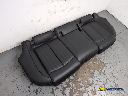 Audi A6 S Line Black Ed Tdi Quat Sa Rear Bench Seat Black Leather - photo 3