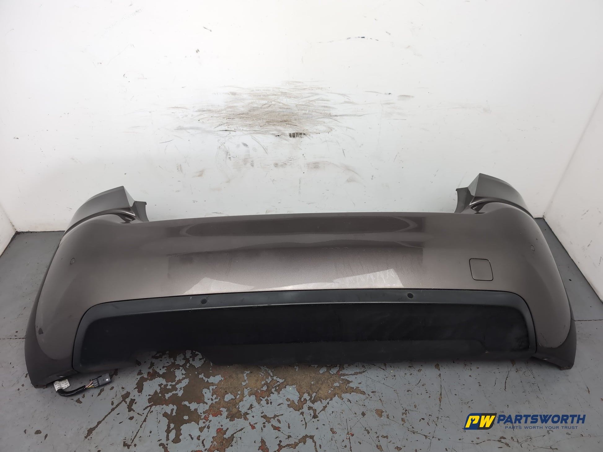 Peugeot 308 Allure Blue Hdi Rear Bumper Telluric Brown Kksd 2013-2017 - photo 3