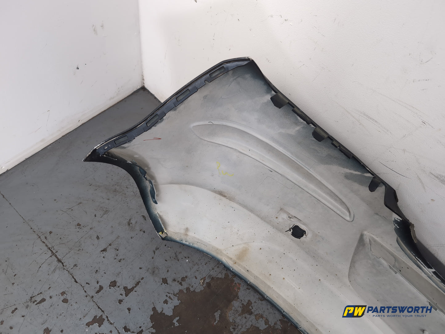 Vauxhall Corsa Se Hatchback Rear Bumper Blue Z22a 2006-2011 - photo 9