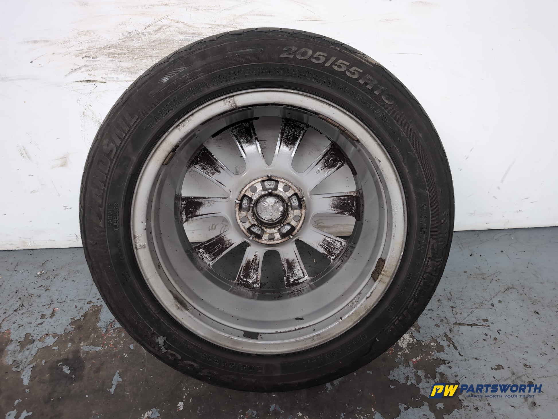 Peugeot 308 Allure Blue Hdi Alloy Wheel With Tyre 205/55 R16 9677989677 - photo 9