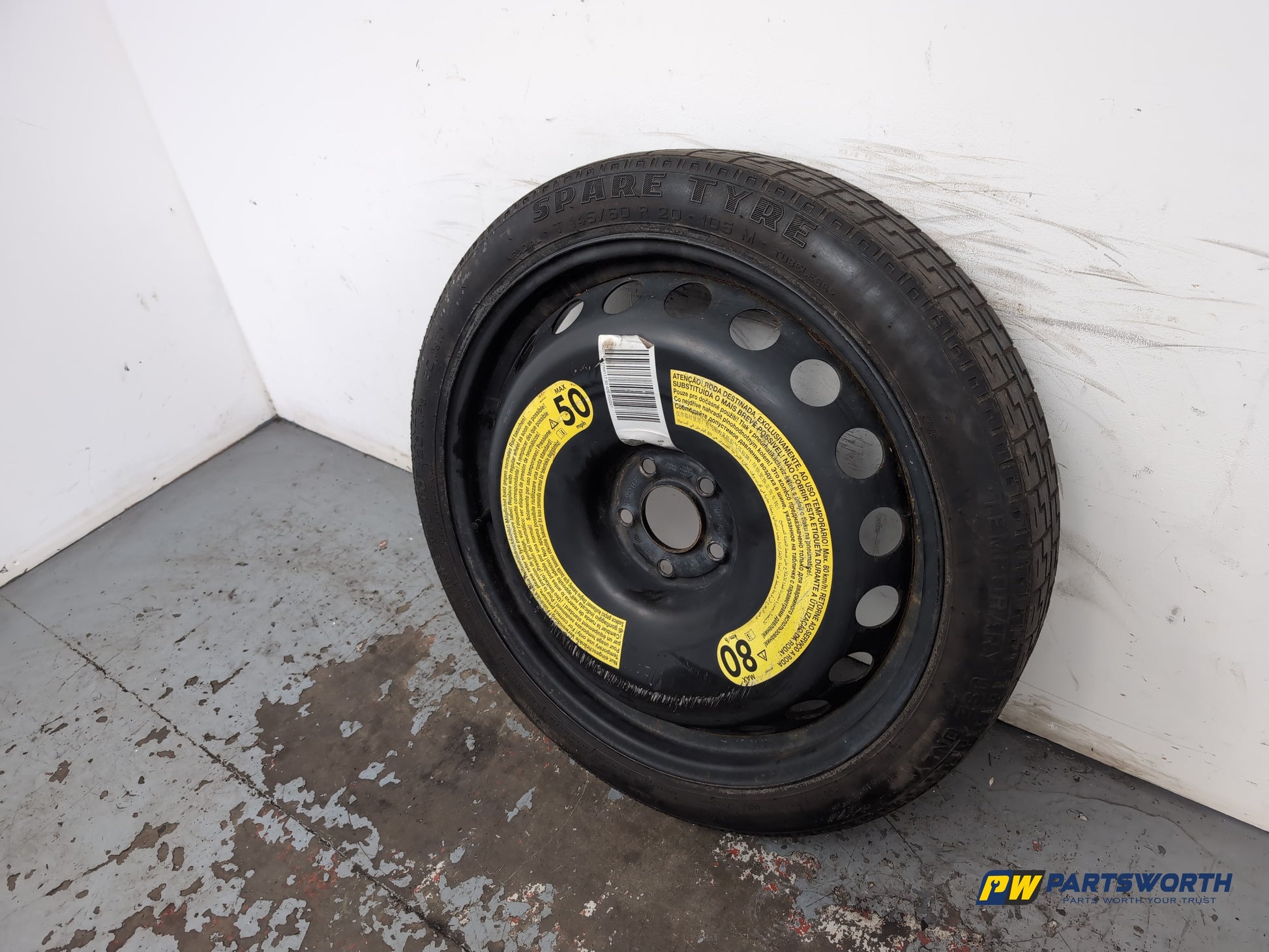 Space Saver Spare Wheel and Tool Kit  3