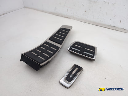 Audi A6 S Line Black Ed Tdi Quat Sa Pedall Cover Set 4g2864777a 2011-2018 - photo 3