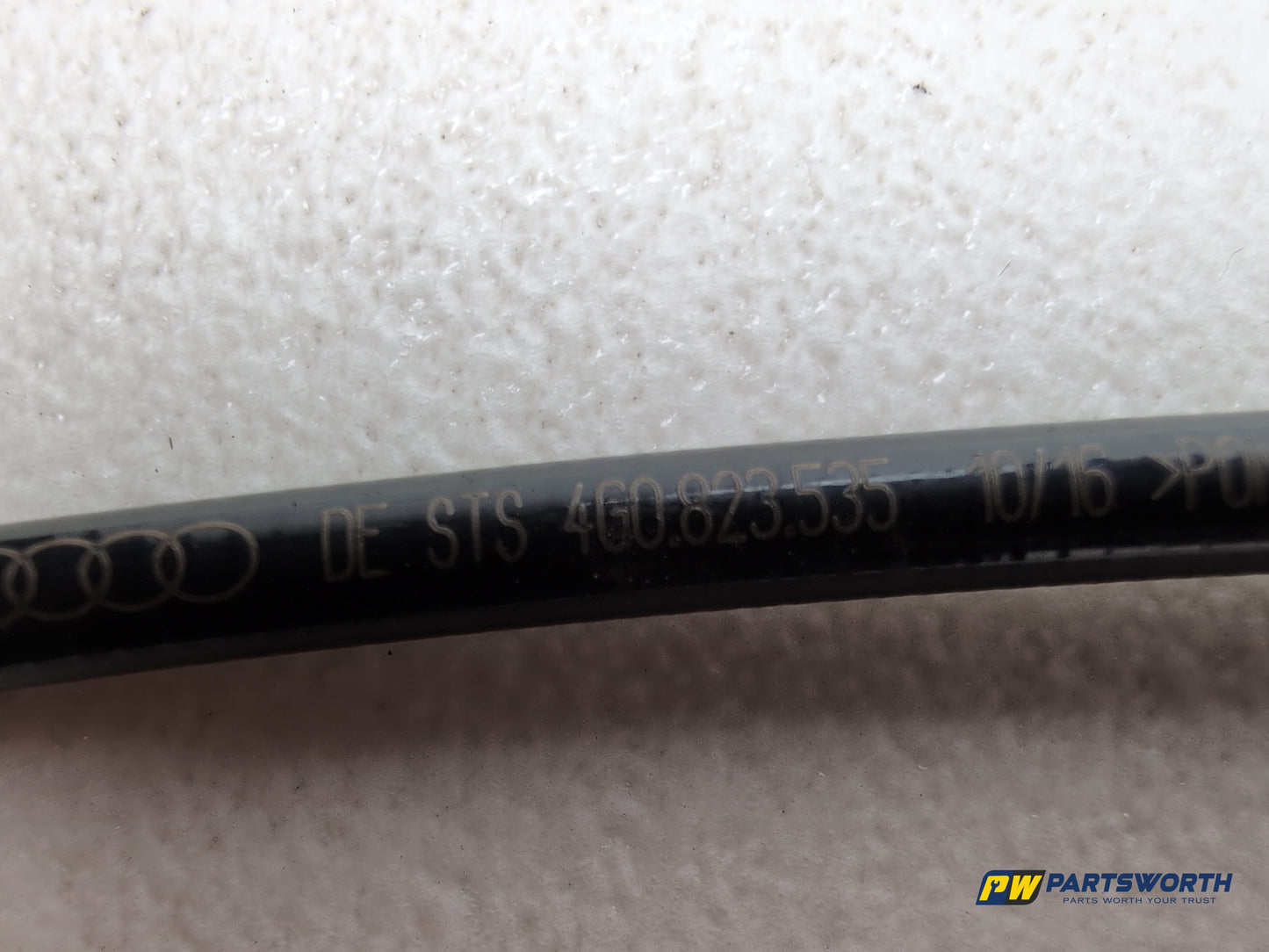 Audi A6 S Line Black Ed Tdi Quat Sa Bonnet Release Cable 4g0823535 2011-2018 - photo 3
