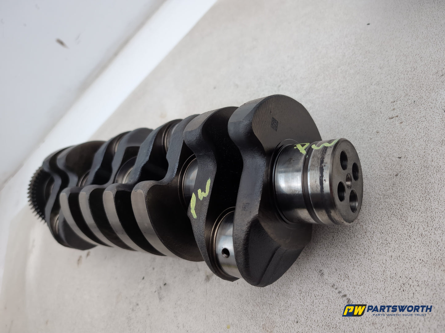 Mercedes-Benz E220 E-Class W212 2.1l Diesel Engine Crankshaft Om 651.924 - photo 3