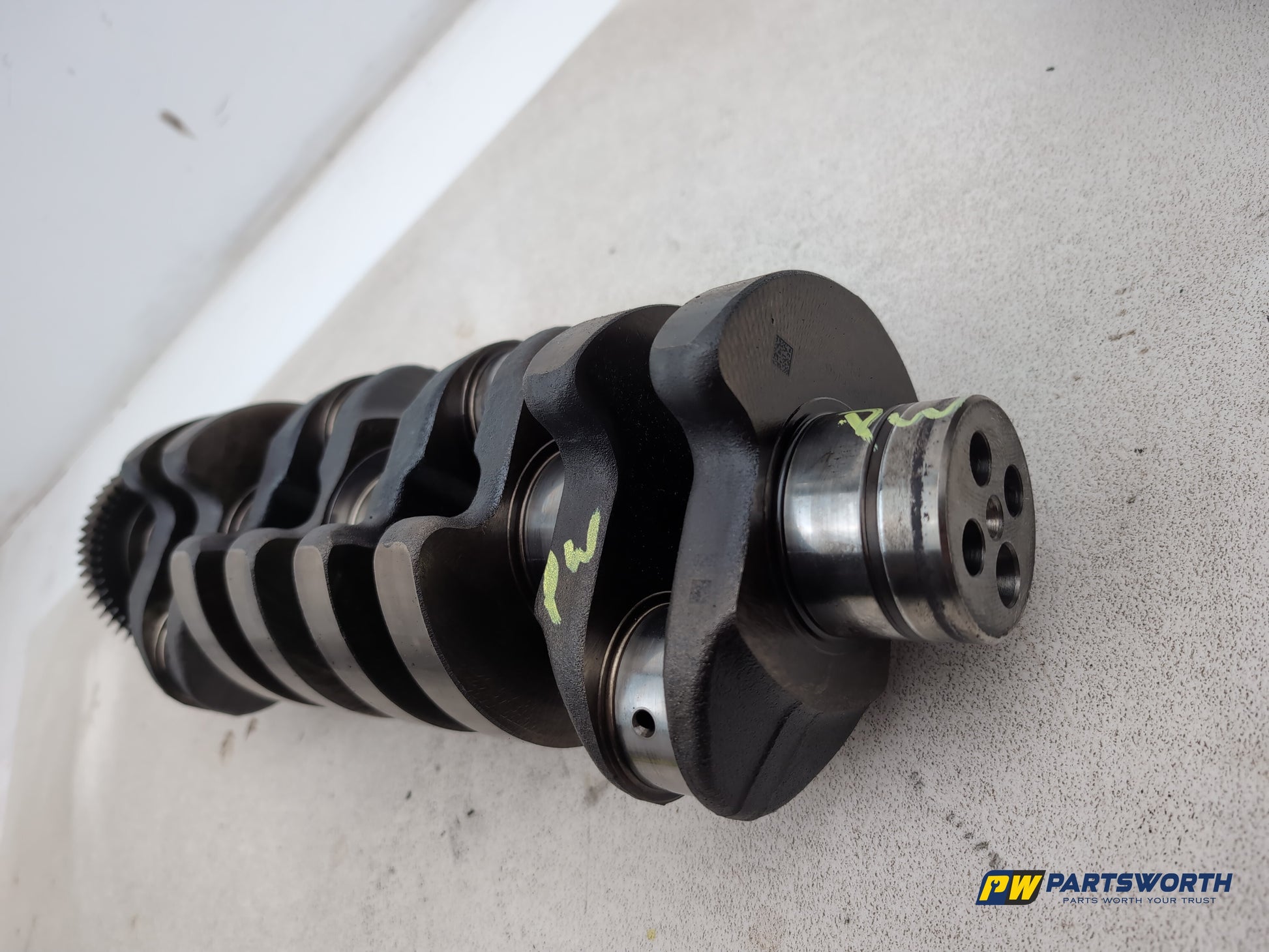 Mercedes-Benz E220 E-Class W212 2.1l Diesel Engine Crankshaft Om 651.924 - photo 3