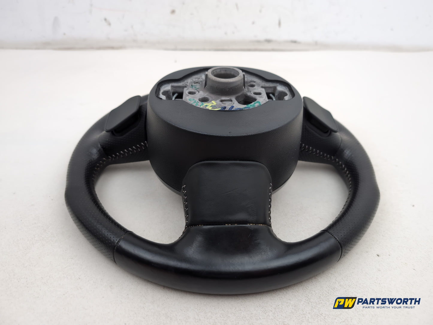 Audi A6 S Line Black Ed Tdi Multifunction Leather Steering Wheel 8x0419091m - photo 9
