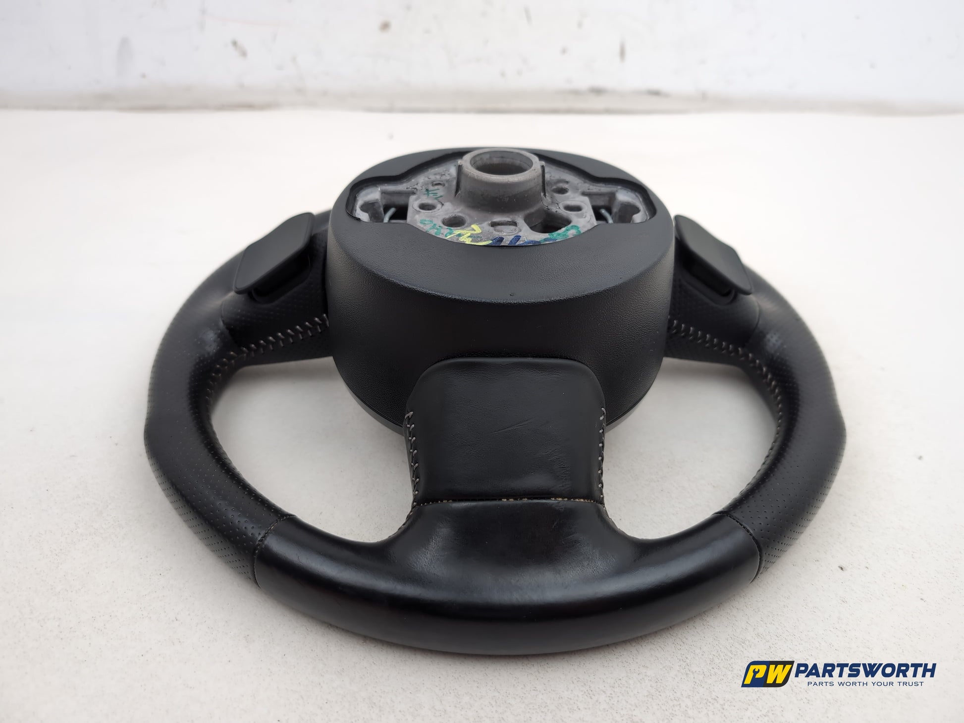 Audi A6 S Line Black Ed Tdi Multifunction Leather Steering Wheel 8x0419091m - photo 9