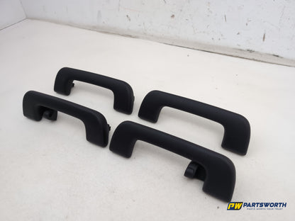 Audi A6 S Line Black Interior Roof Grab Handles Set Of 4 8k0857607b 2011-2018 - photo 3
