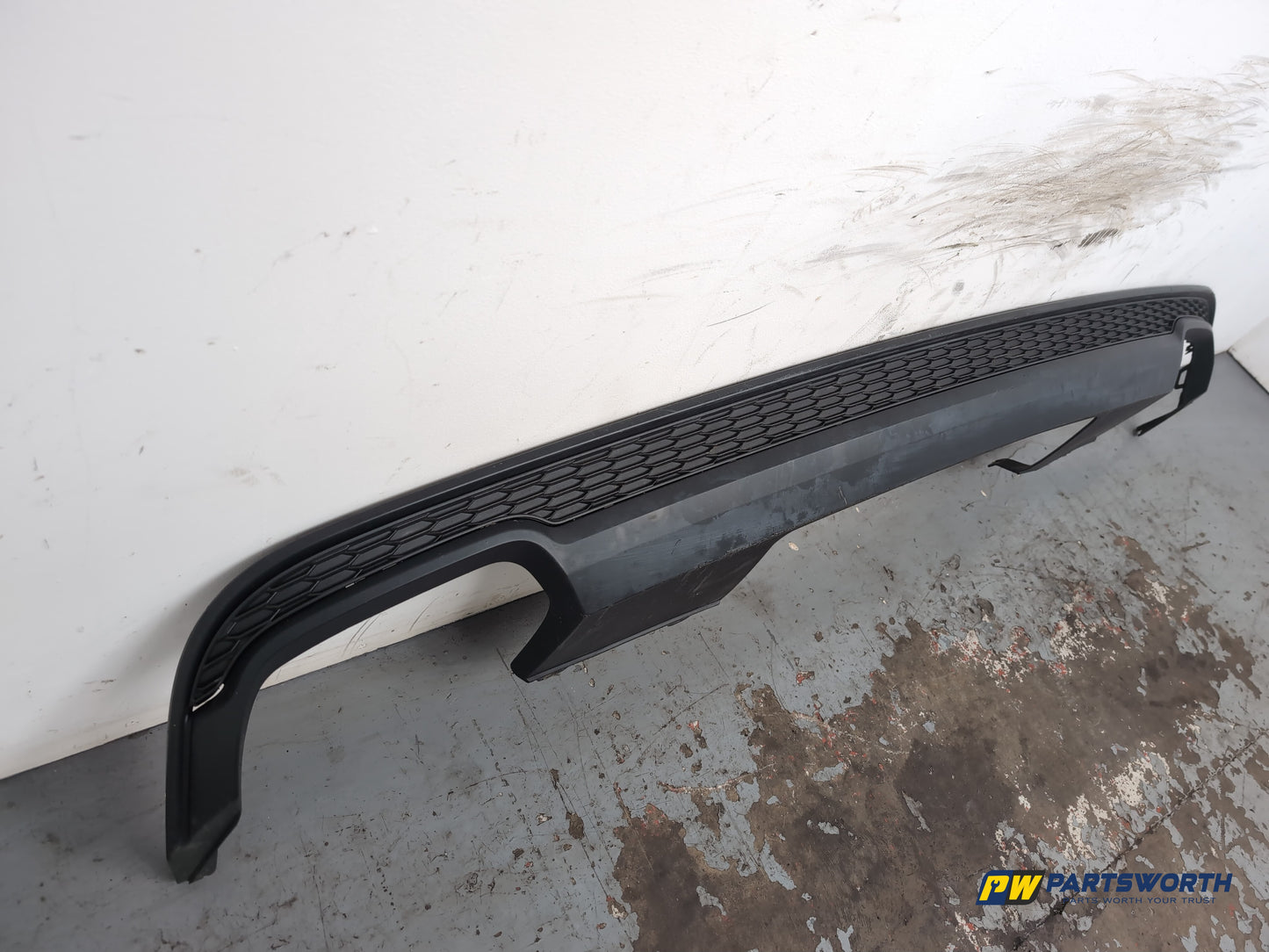 Audi A6 S Line Black Ed Tdi Quat Sa Rear Bumper Diffuser 4g0807521r 2014-2018 - photo 3