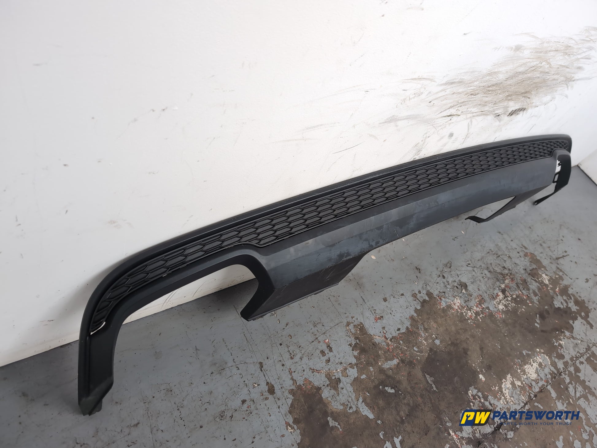 Audi A6 S Line Black Ed Tdi Quat Sa Rear Bumper Diffuser 4g0807521r 2014-2018 - photo 3
