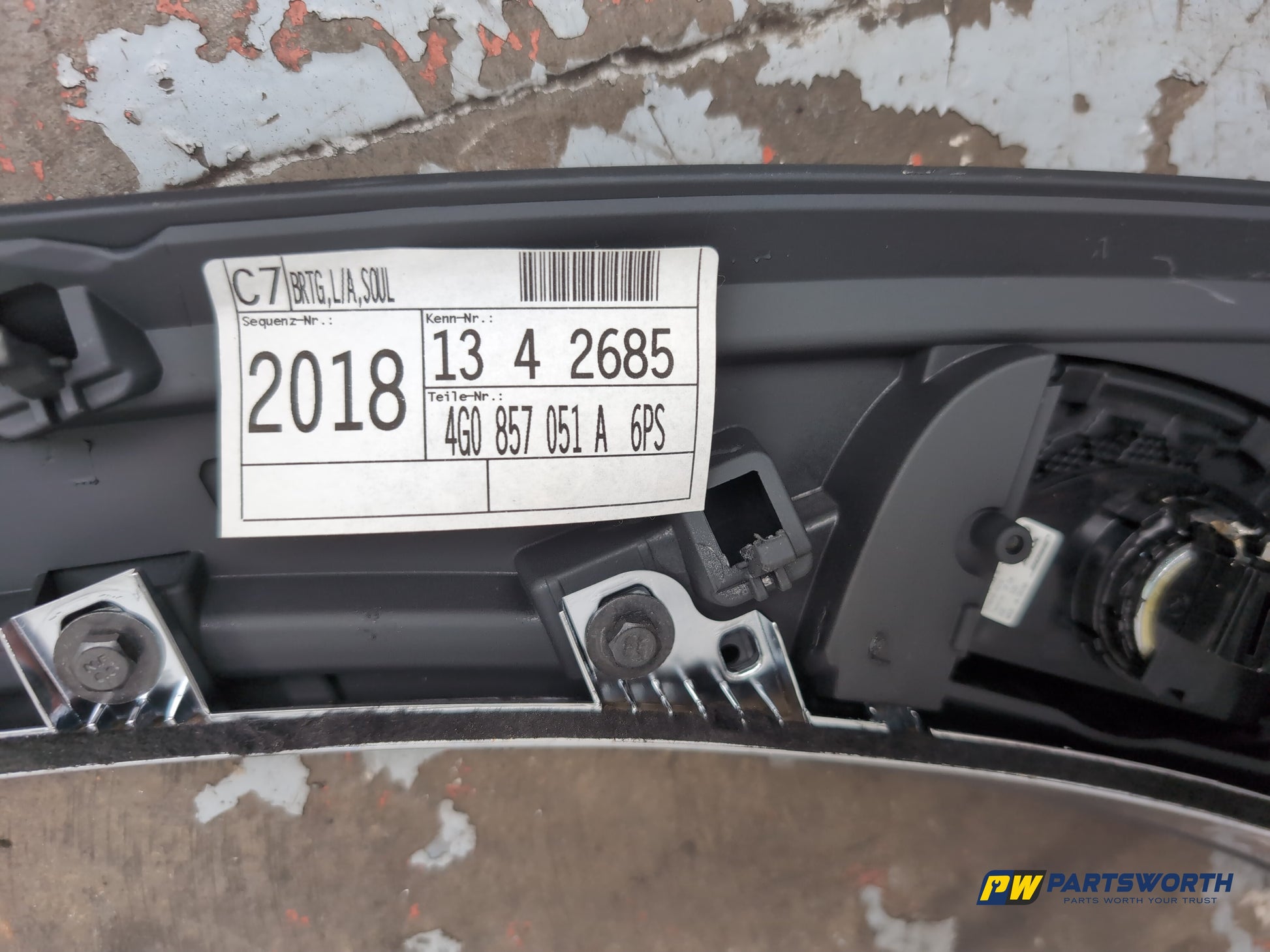 Audi A6 S Line Black Ed Tdi Quat Sa Dashboard Upper Trim 4g0857051a 2011-2018 - photo 8