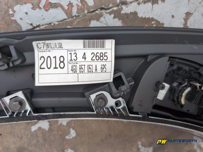 Audi A6 S Line Black Ed Tdi Quat Sa Dashboard Upper Trim 4g0857051a 2011-2018 - photo 8