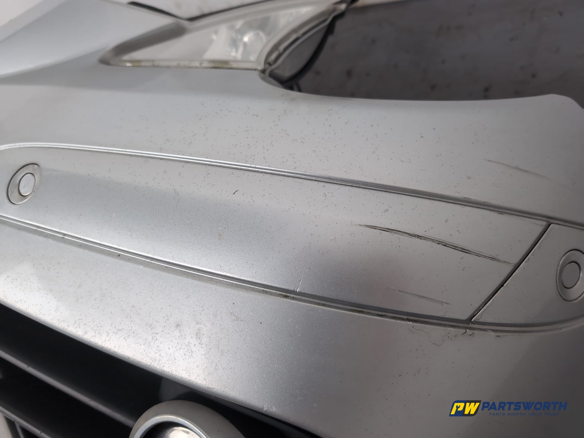 Mercedes R320 R-Class W251 Front Bumper Silver C775 2006-2010 - photo 9