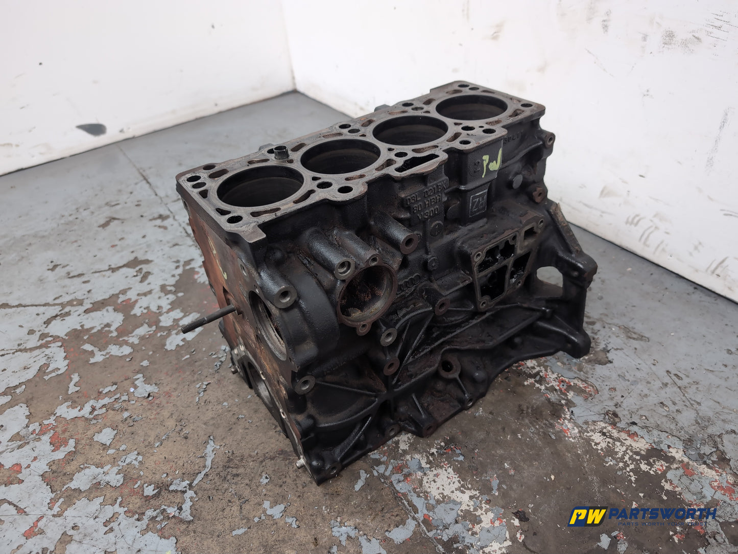 Audi Skoda Seat Vw 1.6l Diesel Manual Engine Block Cayc 03l103021bk - photo 3