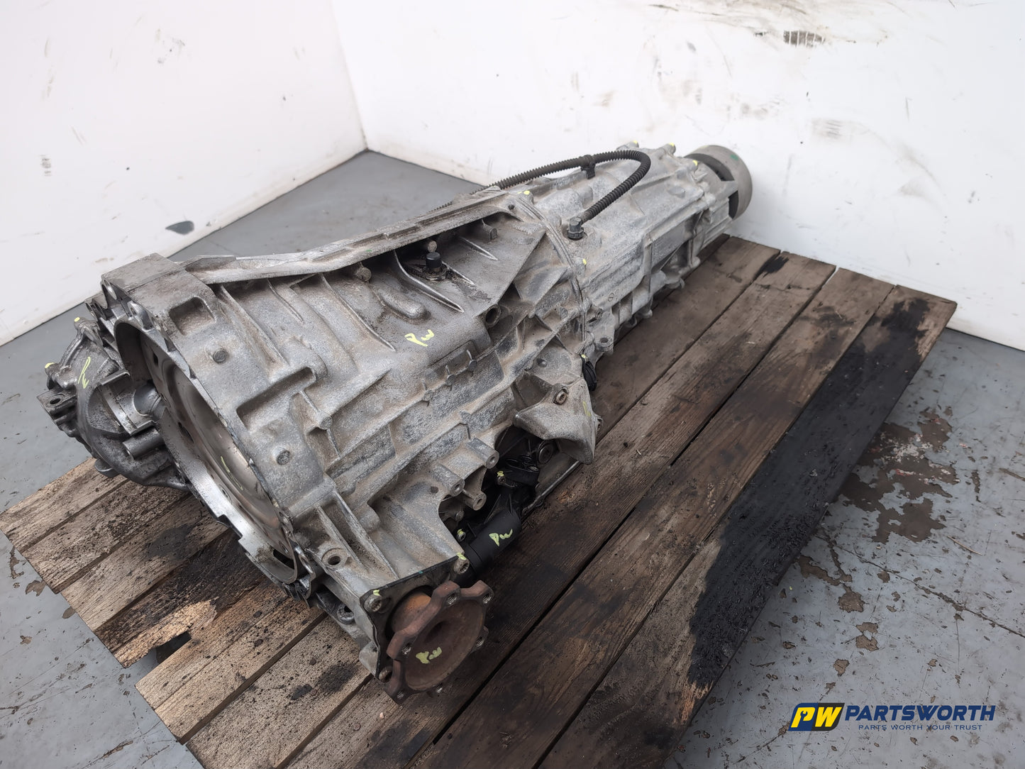 Audi A6 Se 3.0l Diesel Automatic Gearbox Transmission Spare Or Repair 0b5301383k - photo 3